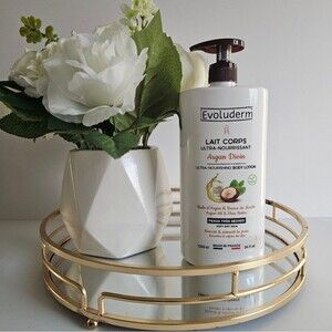 Evoluderm Argan Oil And Shea Butter Ultra Nourishing Body Lotion 34Fl.oz